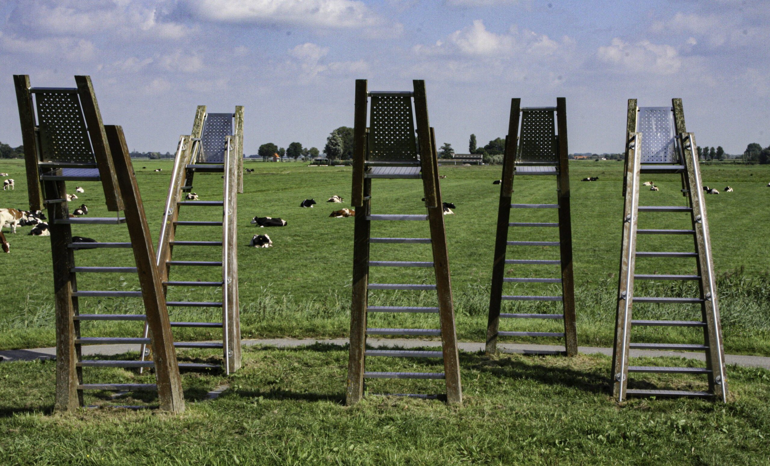 E6 krt 34 uitzichtpunt De Stoelen langs Vlaardingsevaart